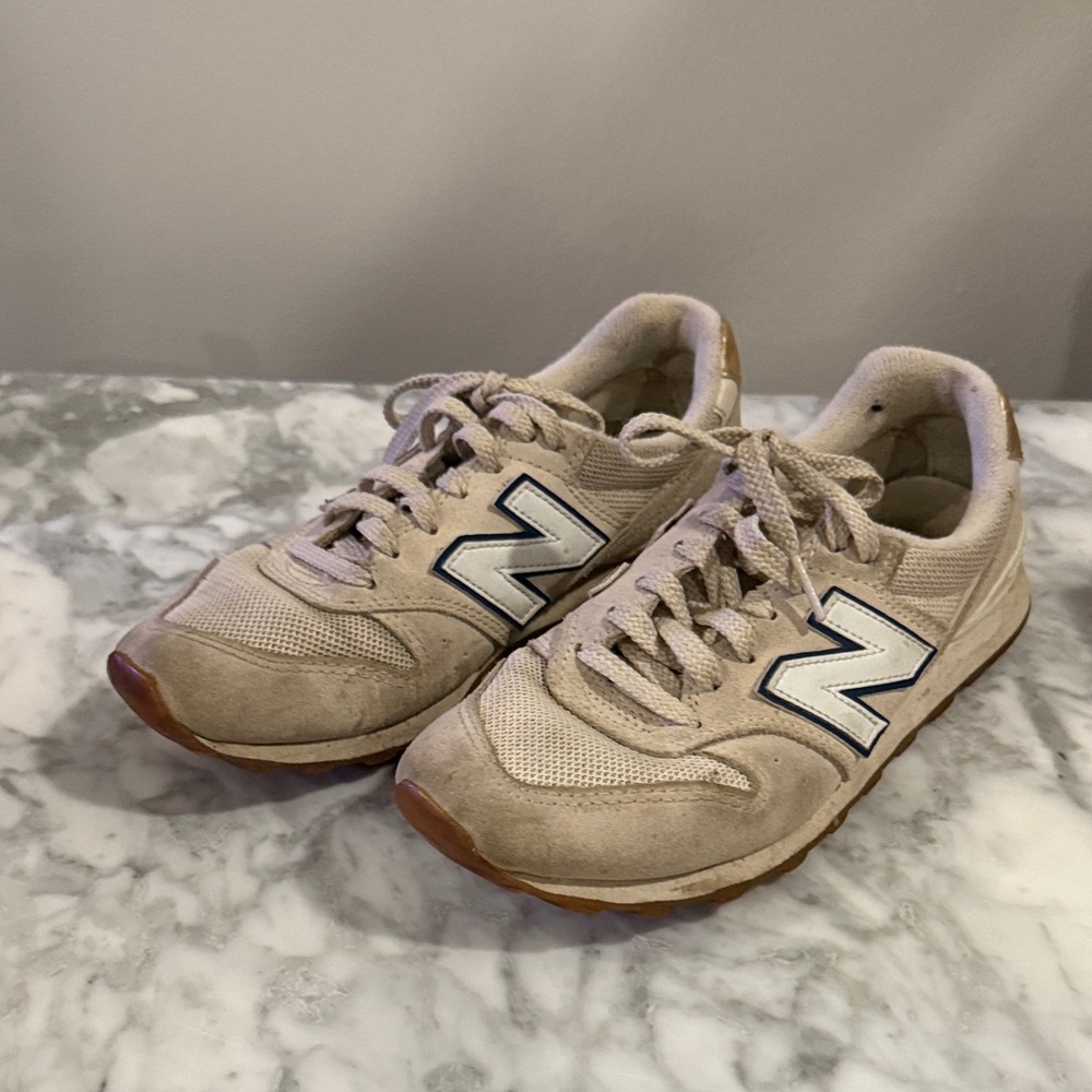 New Balance Light Tan Sneakers